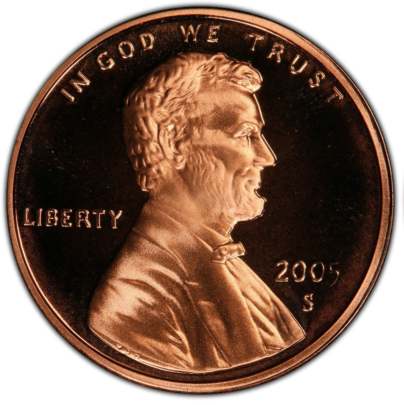 2005-S Proof Lincoln Memorial Cent 1C