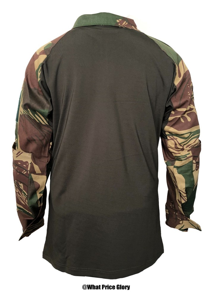 Modern Combat Shirt in Rhodesian Brushstroke Pattern Size 38