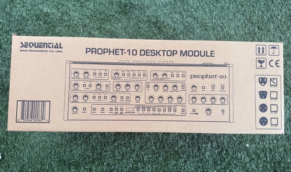Sequential Prophet -10 Desktop 10-Voice Analog Synthesizer