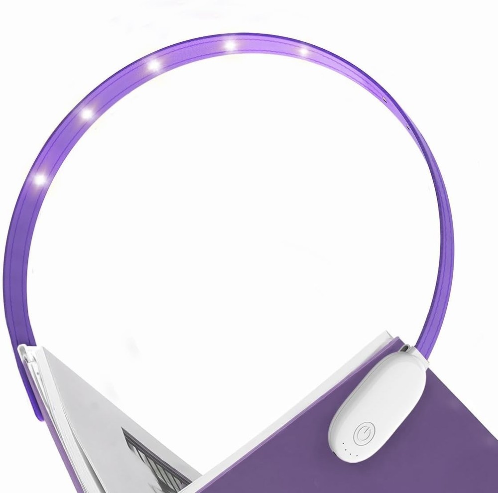 Clip On Reading Light with 4 Color Modes