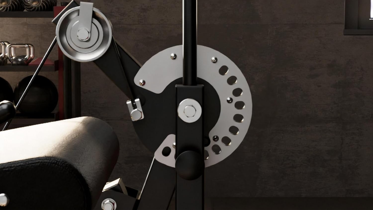 Leg Extension Curl Machine 630LBS Leg Curl Machine Seated Leg Lying Curl Machine