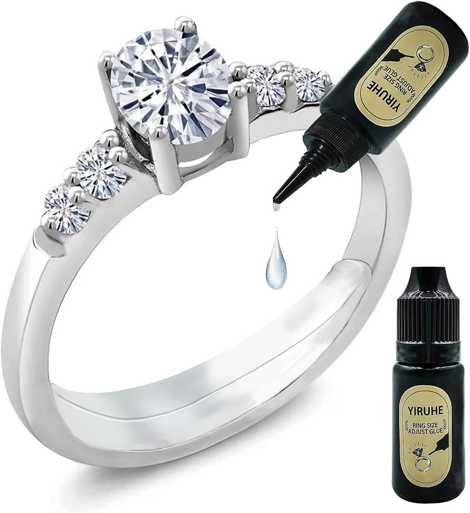 Innovative Ring Size Adjuster Adhesive with UV Light- Adjusts Any Ring Size, Eas