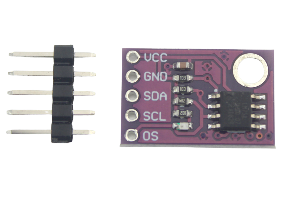 LM75A I2C High Accuracy Digital Temperature Sensor Board Module for Arduino