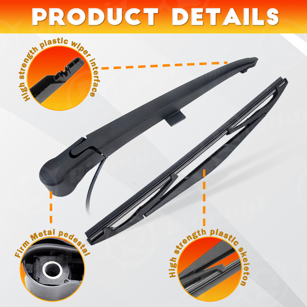 Rear Wiper Arm with Blade for 15277756 07-13 GM Escalade Suburban Tahoe Yukon XL