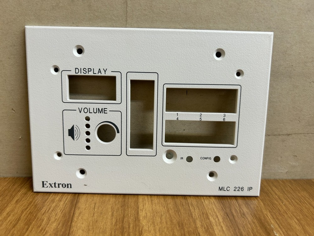 Extron MLC 226  Replacement Plate ONLY White