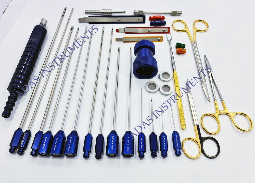 Liposuction cannulas Set for face and neck