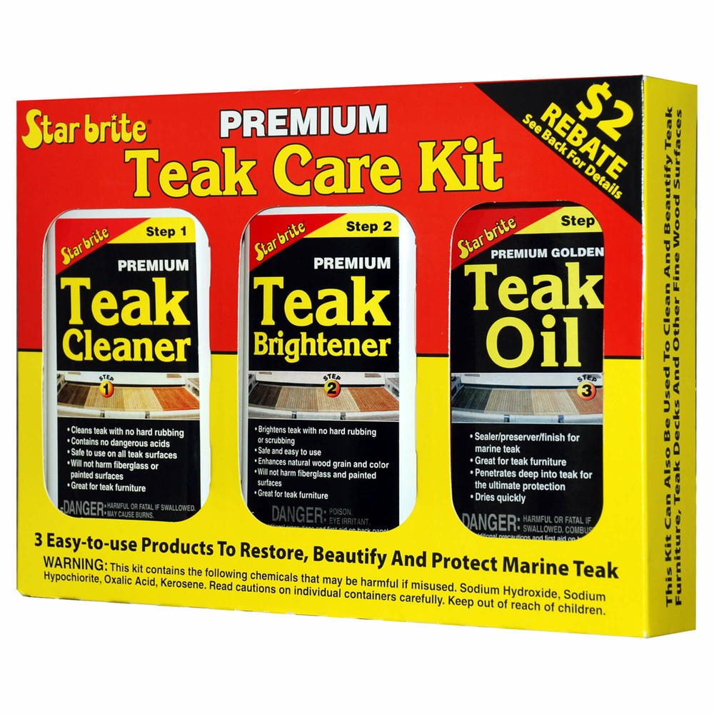 3 Pint Premium Teak Care Kit