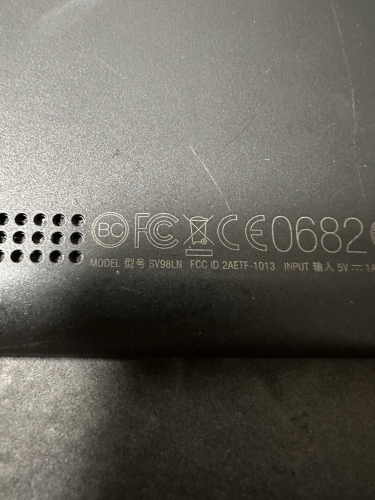 Amazon Fire 5th Gen Wi-Fi SV98LN! As Is! Untested —-A34—