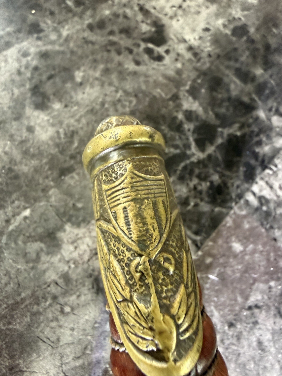 Model 1872 Springfield US Officer Sword Brass Guard with Nickel Scabbard