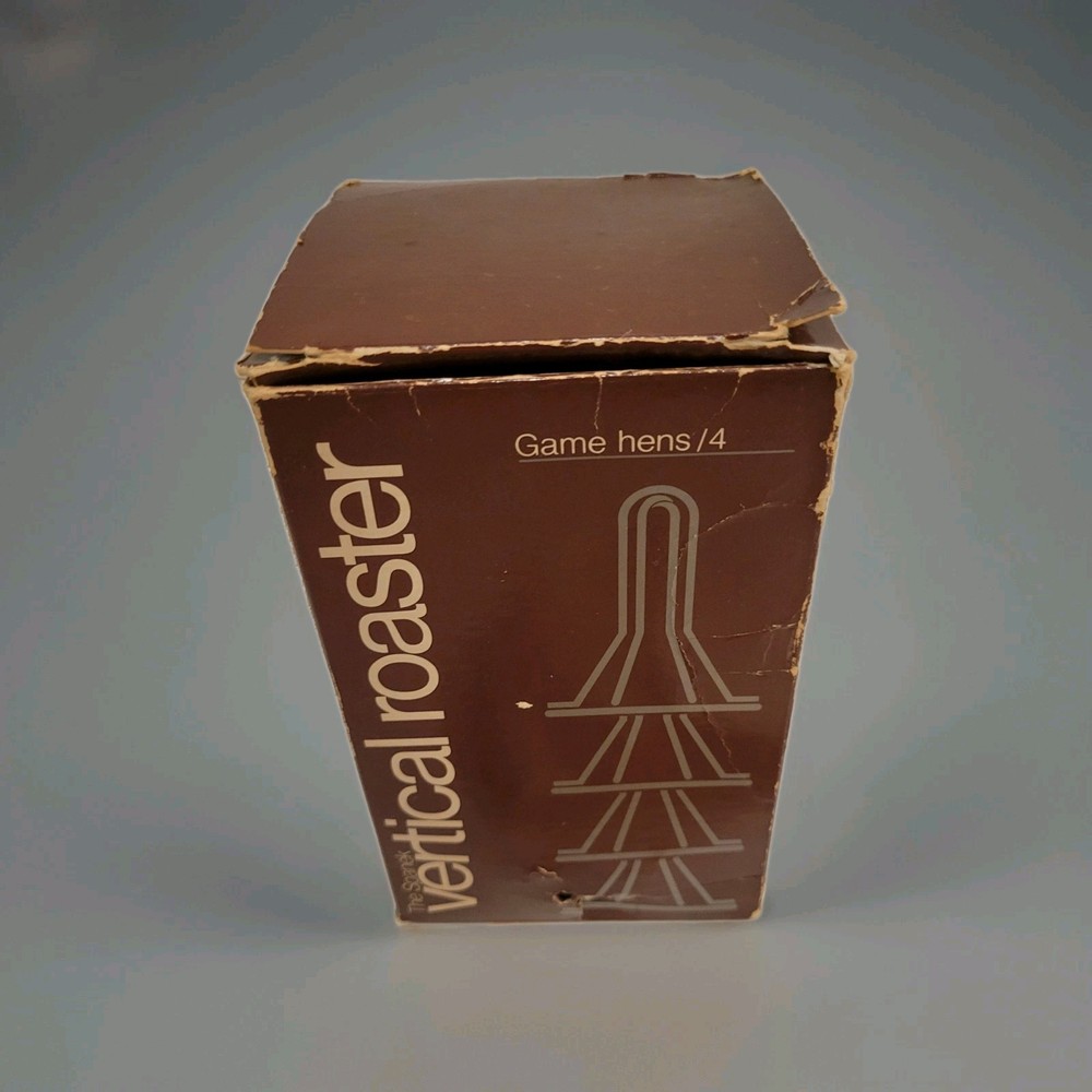 Vintage The Spanek Vertical Roaster- Game Hens