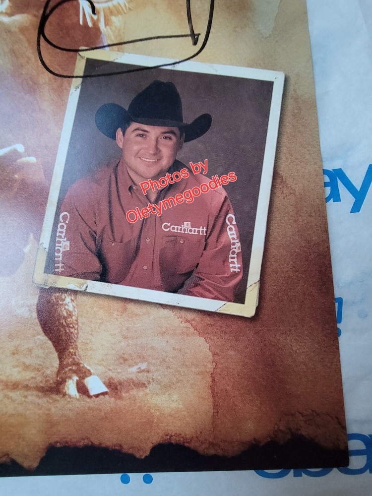 Adam Carrillo PBR Hand Signed 8 x 11