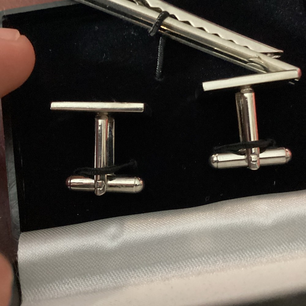 Cuff Link And Tie Clip