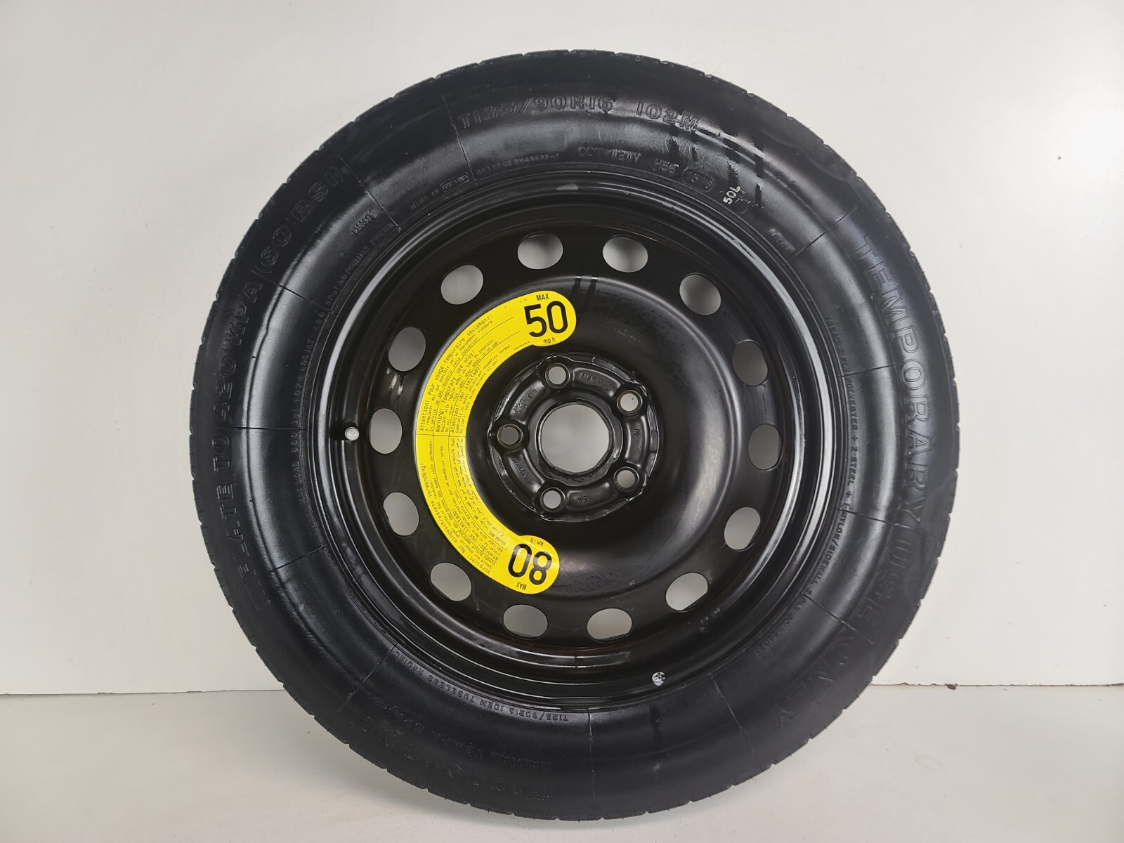 Spare Tire  16" Fits 2012-2023 Volkswagen Jetta Oem Genuine Donut