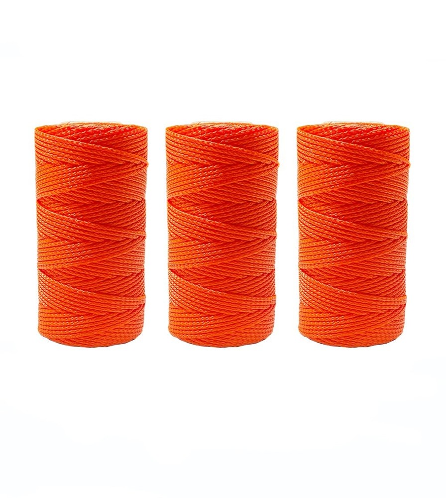 3 Rolls Mason Line String Line #18 Braided Nylon String,Nylon Twine Construct...