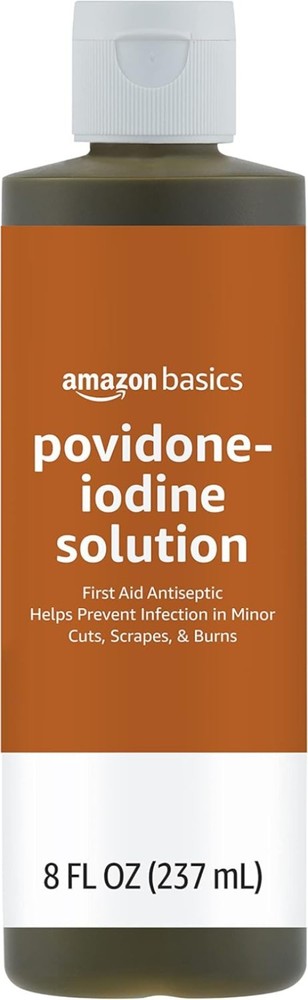 Basics First Aid Antiseptic 10% Povidone Iodine Solution