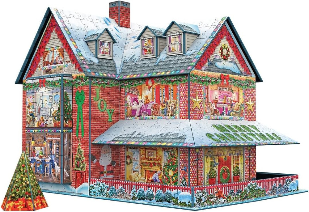 3D Puzzle - Christmas House