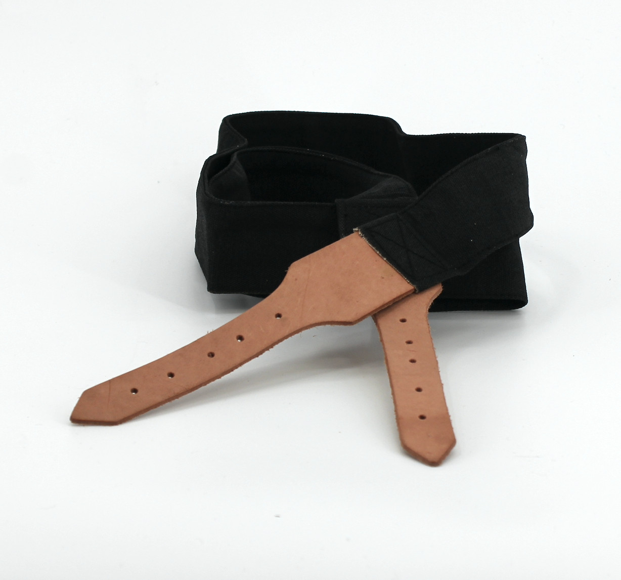 Confederate Black Canvas Cartridge Box Sling