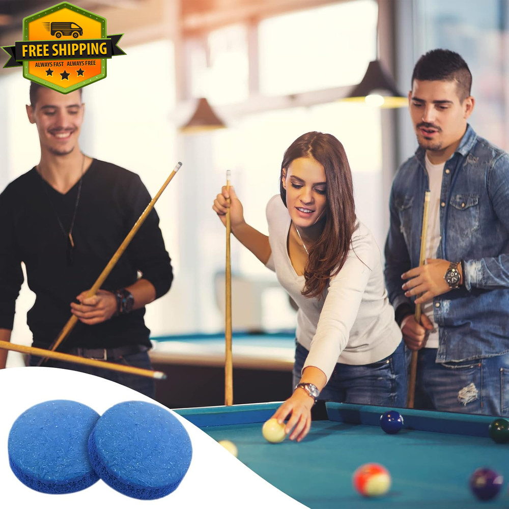 Pool Cue Tips 20 Pack Replacement Billiard Stick Tips with Box