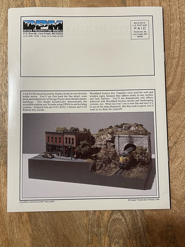 DPM Design Preservation Models Model Railroad Periodical