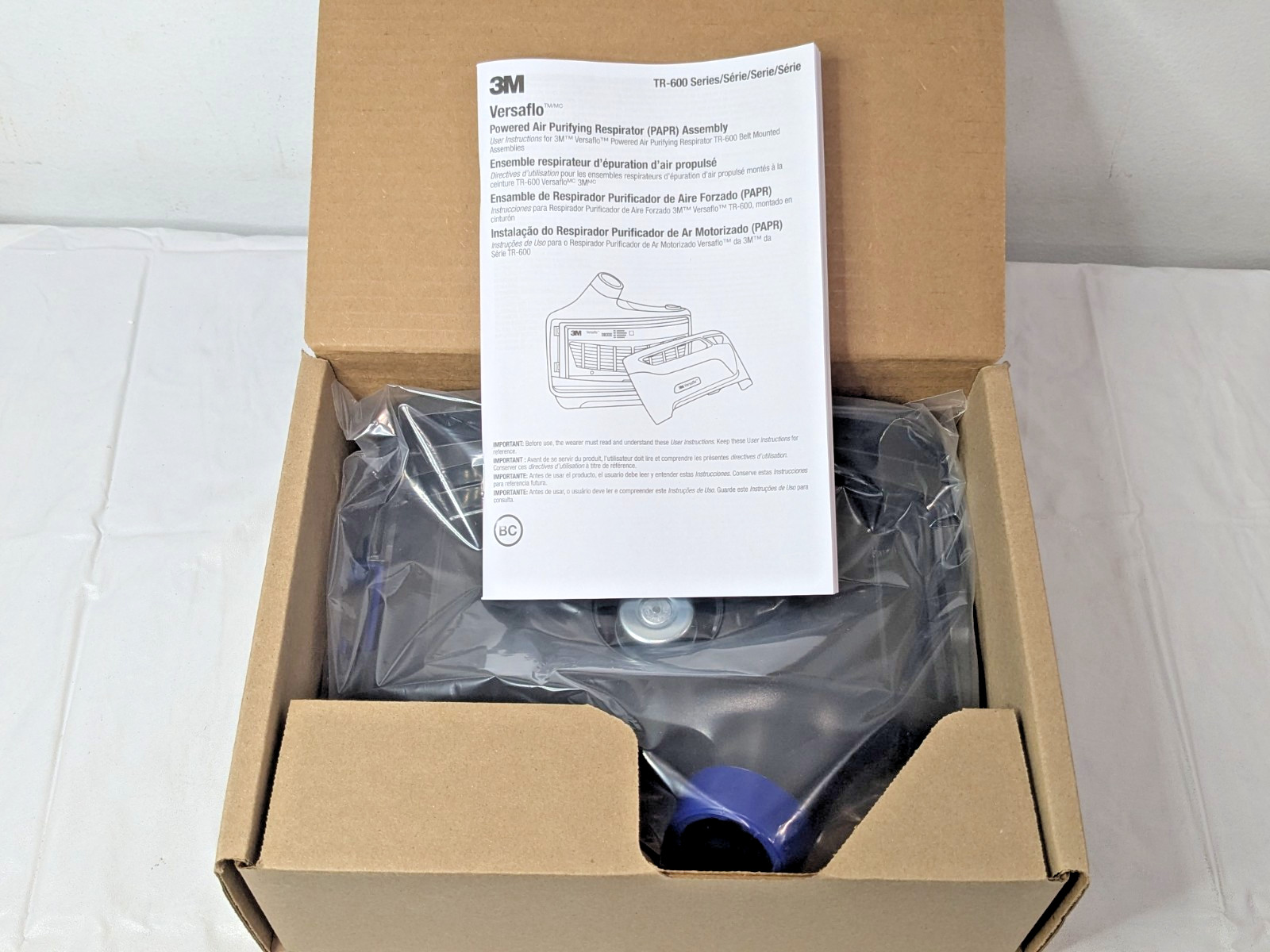 3M Versaflo Powered Air Purifying Respirator Unit TR-602N 7100035756