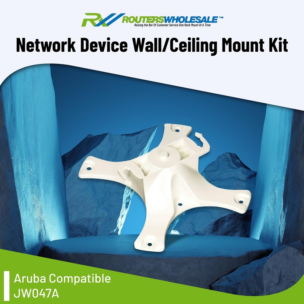Aruba JW047A Network Device Wall/Ceiling Mount Kit (White)