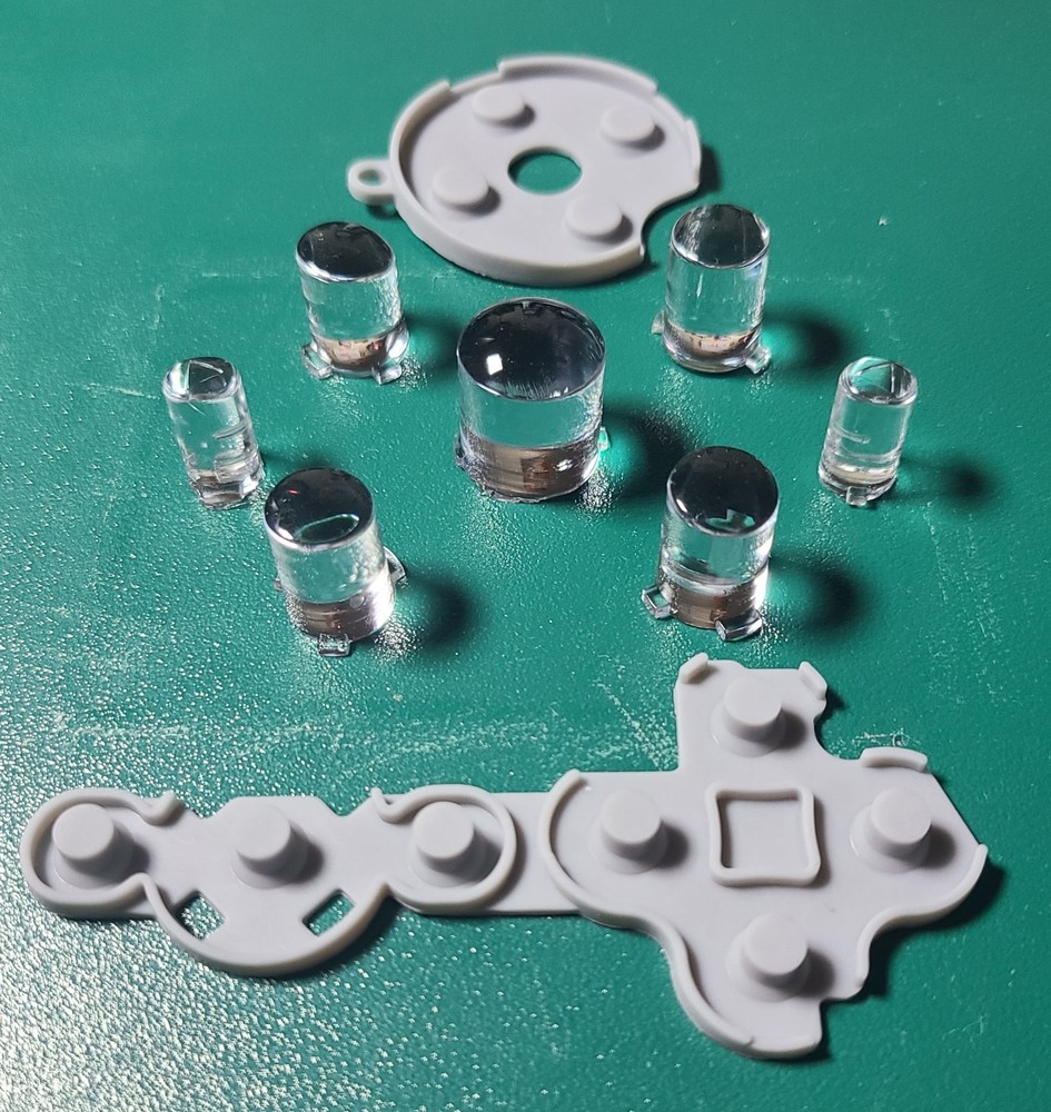 Custom Xbox 360 Wireless Controller A B Y X ◀️ ▶️ Home Clear Smooth Buttons.