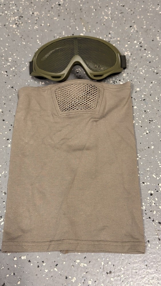 airsoft Goggles Heroshark & Valhalla Half Mask