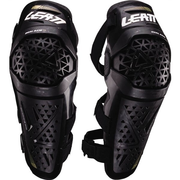 Leatt Dual Axis Pro Knee/Shin Guards, Black