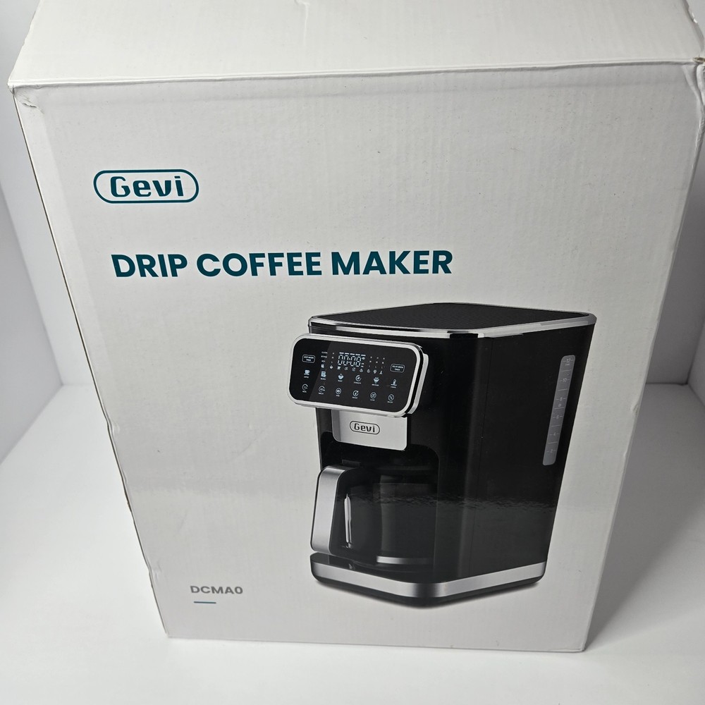 Gevi 12 Cup Drip Coffee Maker with Touchscreen