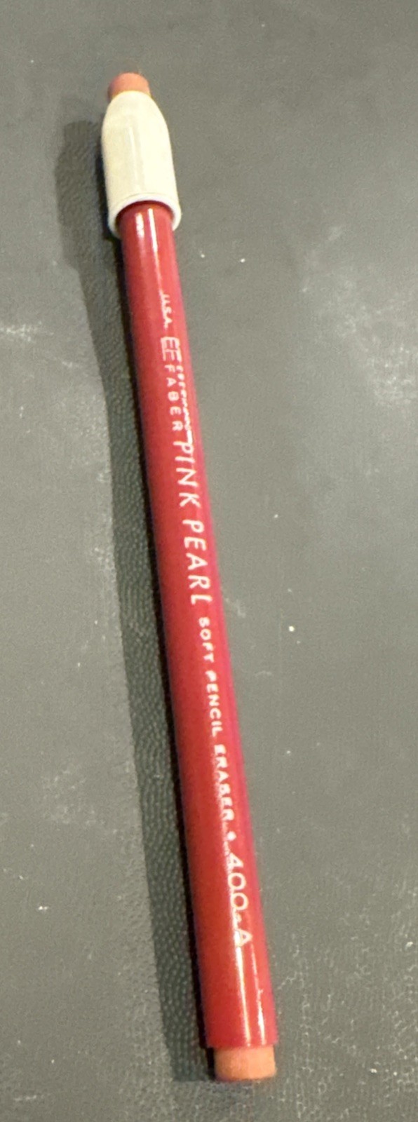 Vintage Eberhard Faber Pink Pearl Soft Pencil Eraser 400-A Needs Eraser