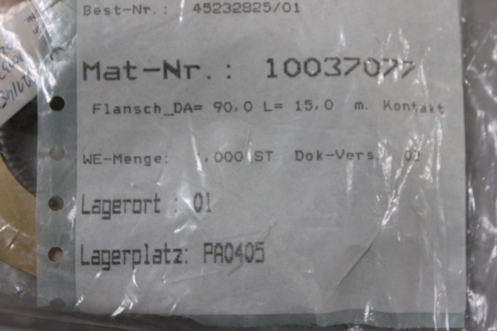 Balzers Contact Flange