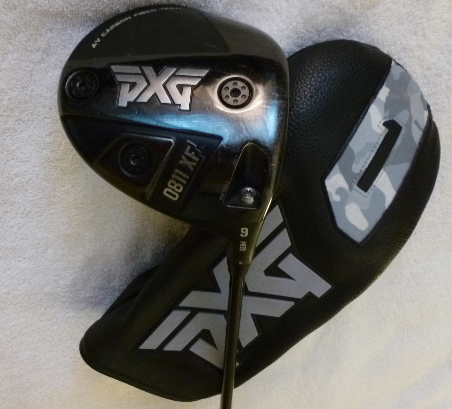 PXG 0811 XF Gen 4  Driver 9* Men's RH Tensei AV Series 55g Regular Flex 45" & HC