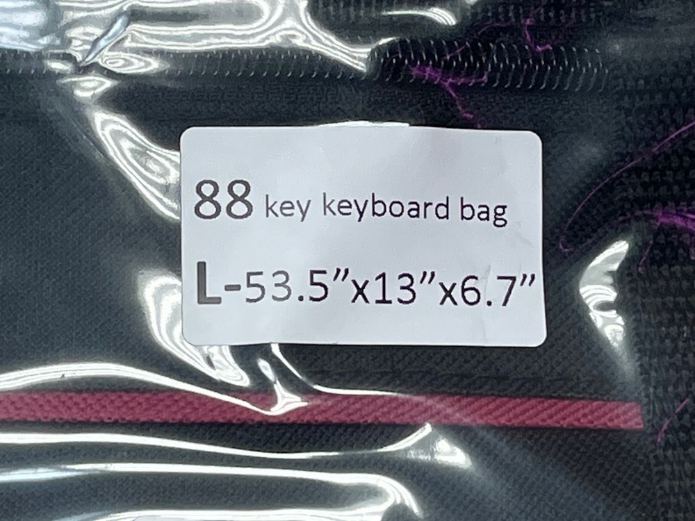 Unbranded 88 Key Keyboard Bag (Black)