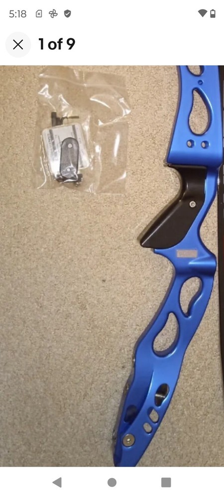 Decut 23" Blue Color Riser Right Handed Riser Only