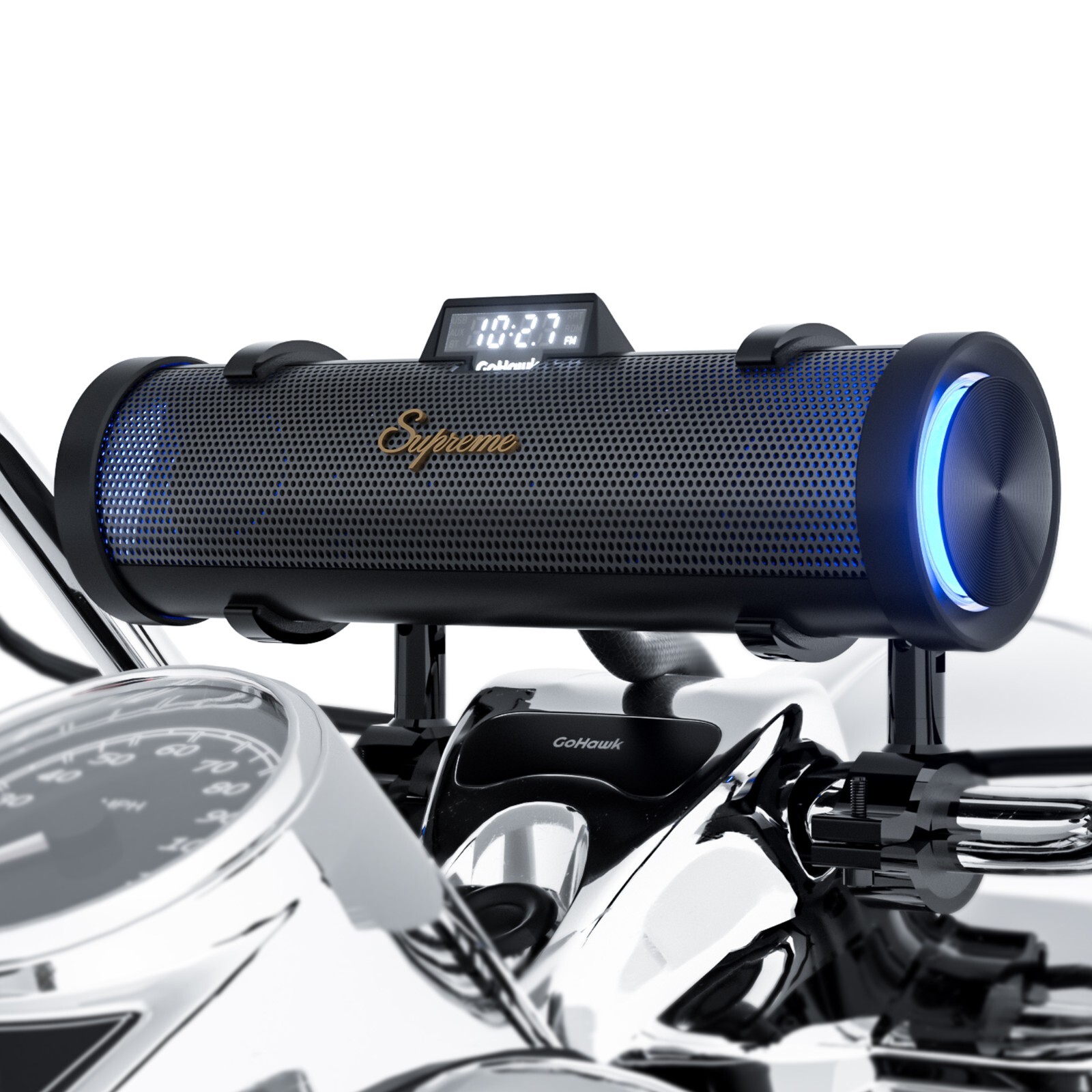 Waterproof Motorcycle Stereo 6 Speakers Audio System Bluetooth 300W Amp FM Radio