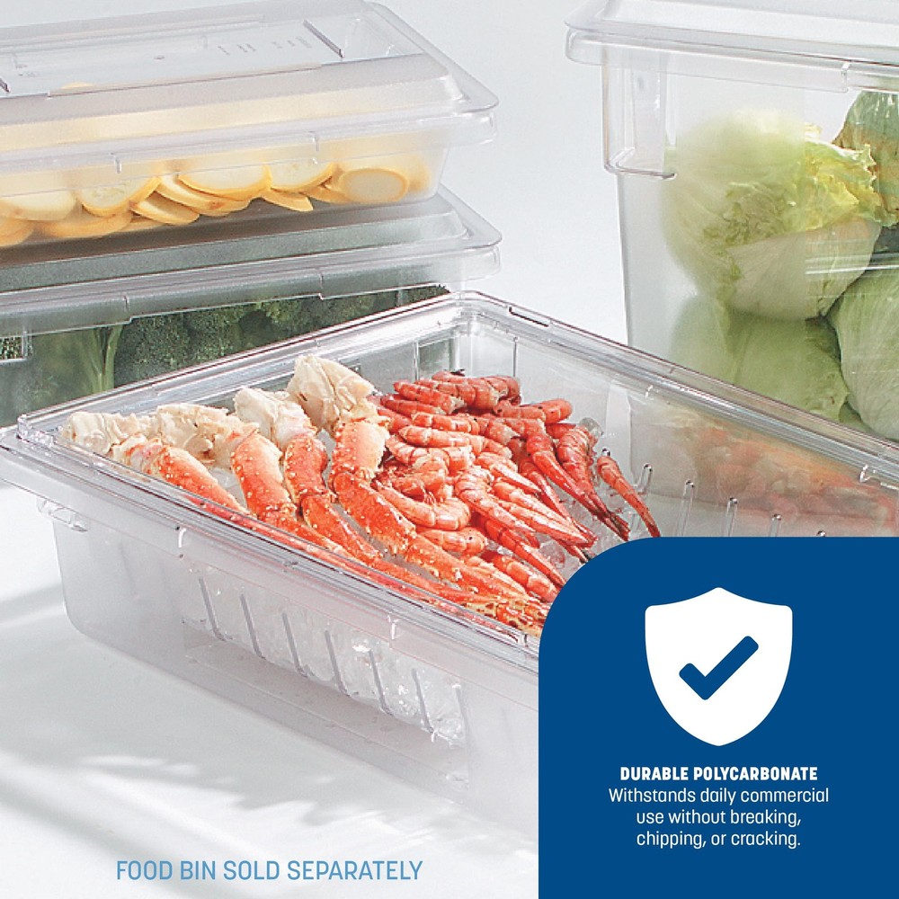 Storplus Food Storage Container Colander with Stackable Design for Catering, ...