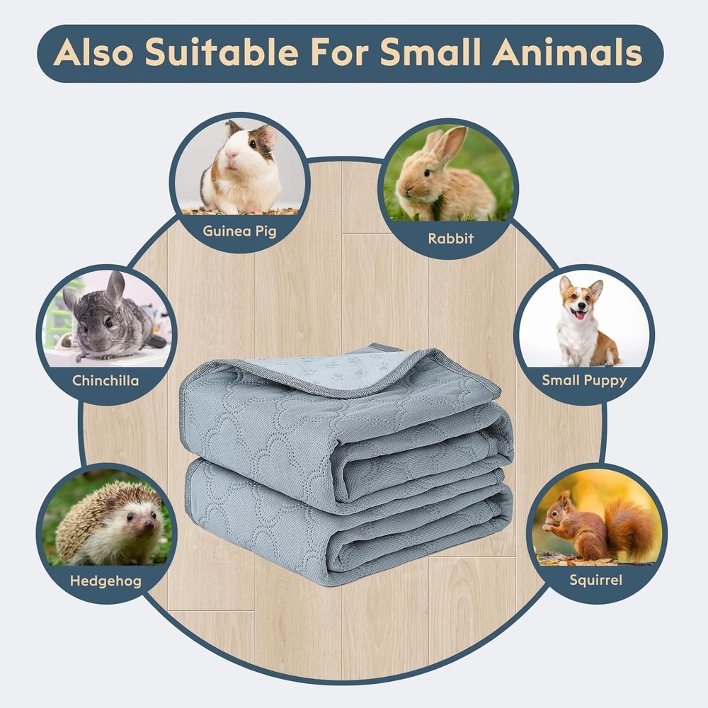 FunFurry Reuseable Cage Liner 4 Pack for Small Animals