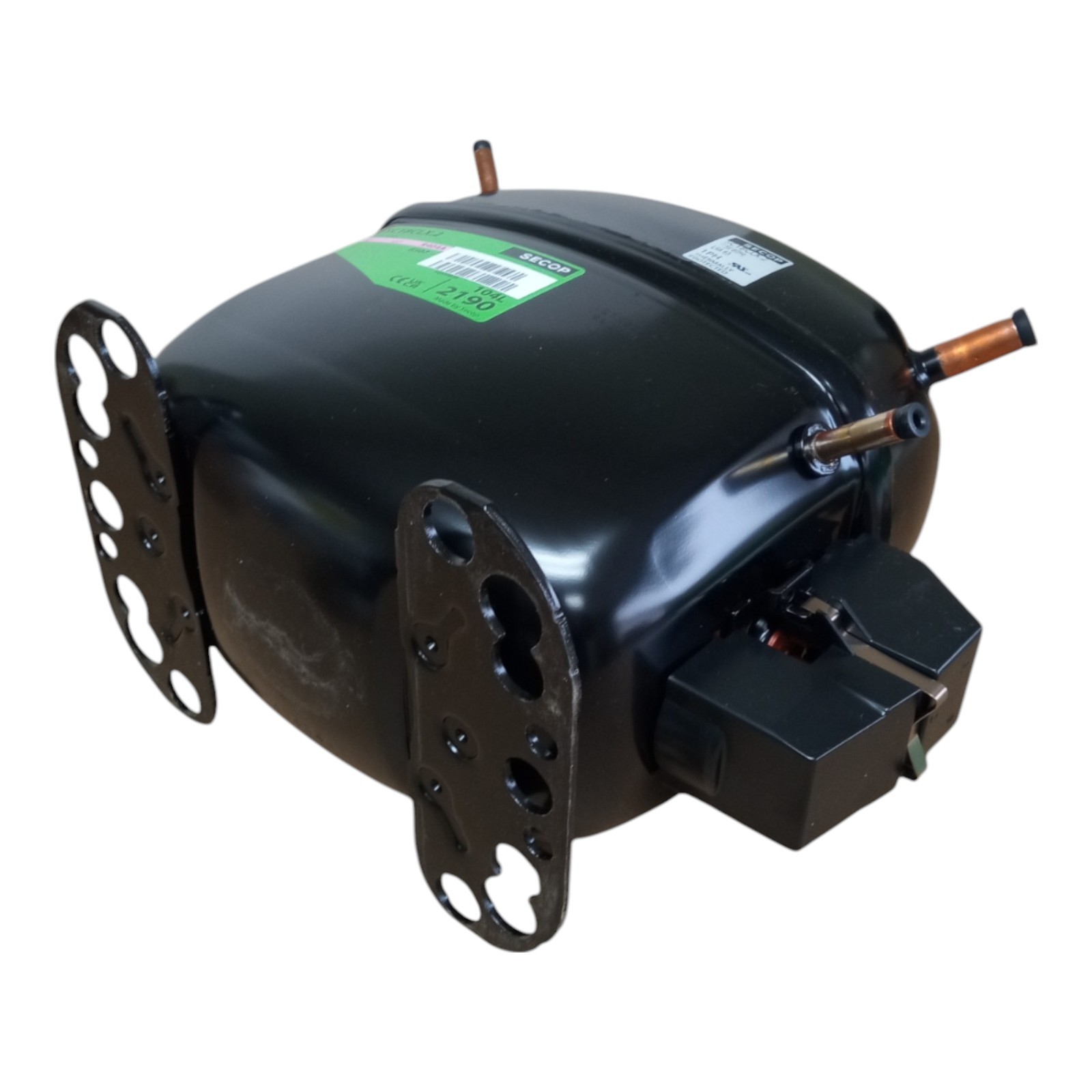 Secop SC18CLX-2 R404a Hermetic Refrigeration Compressor 3671 BTU LBP 115V 3/4HP