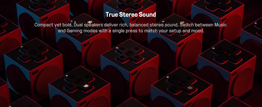8BitDo Retro Cube 2 Wireless Bluetooth Speaker for N Edition Keyboard and Mouse