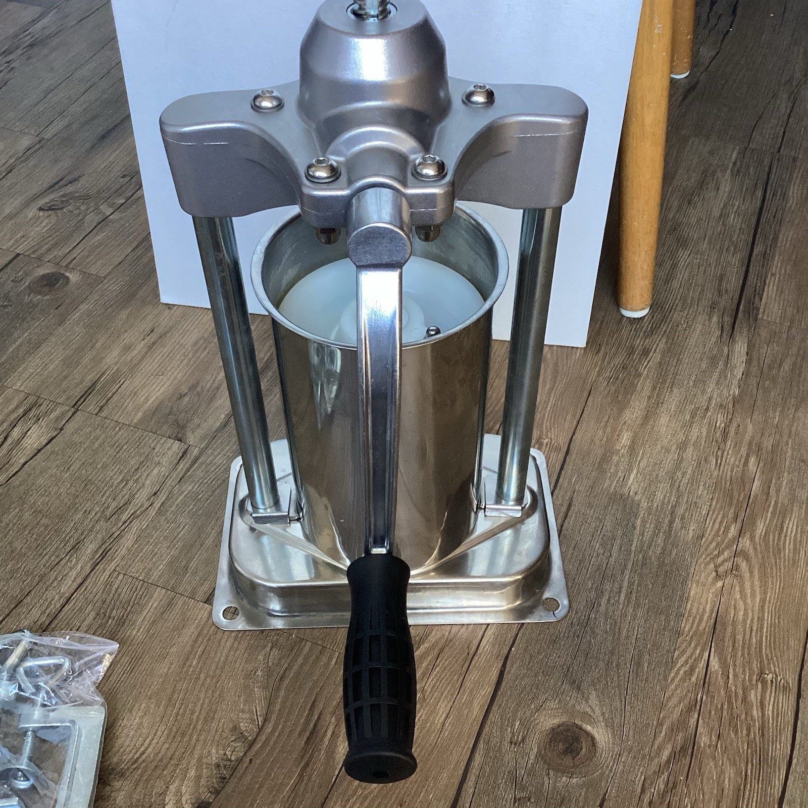 LEM Products 5lb Stainless Steel Vertical Sausage Stuffer