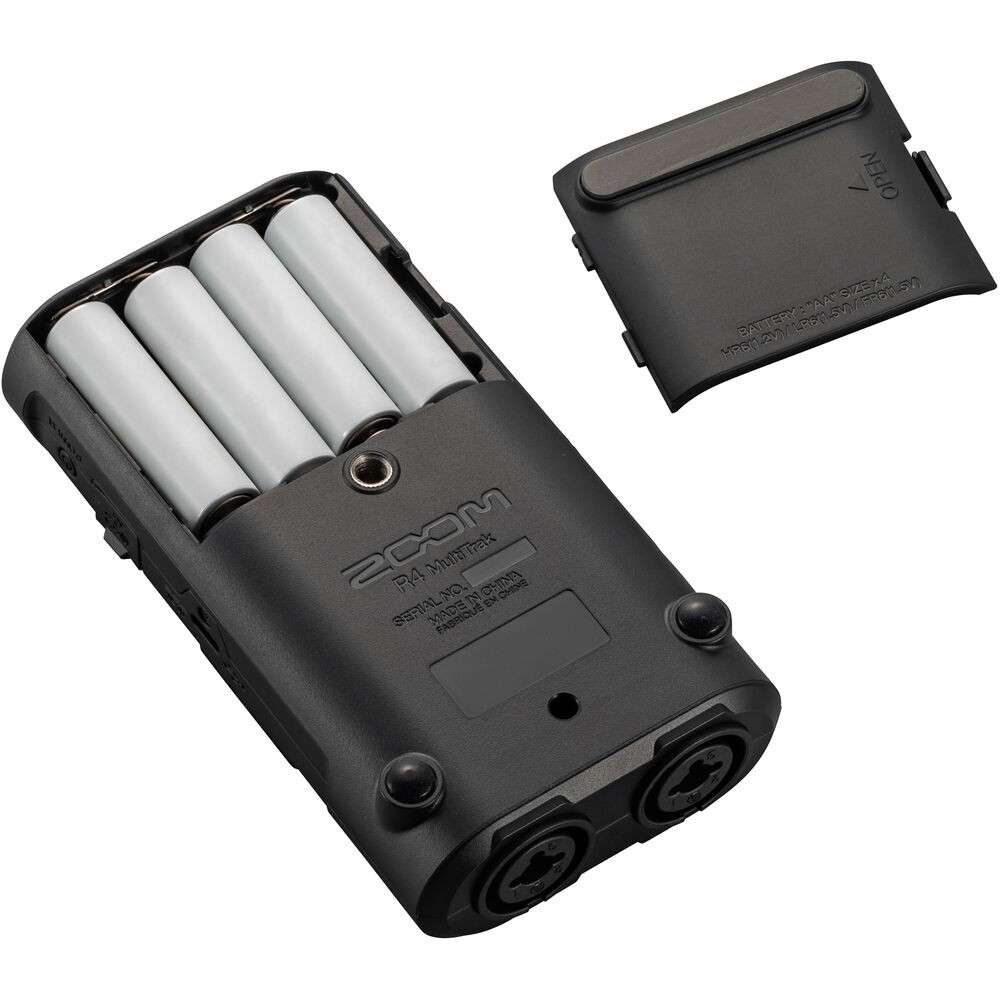 Zoom R4 MultiTrak 32-Bit Float SD Recorder with USB Audio Interface, Black