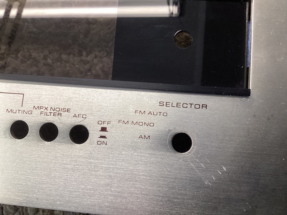 Pioneer TX-500 Faceplate