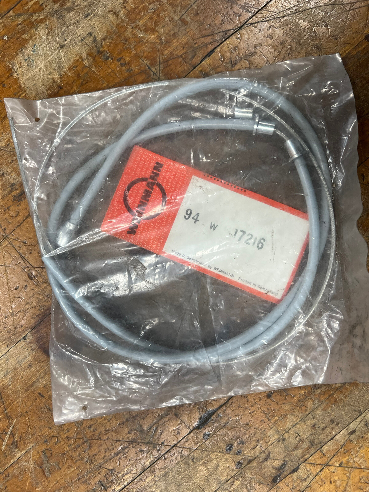 NOS WEINMANN 94 Rear Brake Cable Schwinn Grey Housing 17216 Suburban Breeze