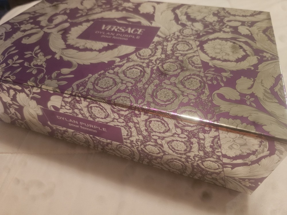 Versace Dylan Purple Gift Set Empty Box With Inserts