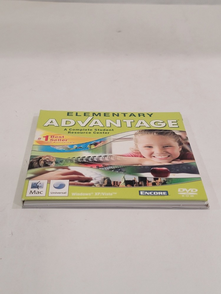 Elementary Advantage 2009 PC CD-ROM - Windows & Mac, Learning, 2 Discs