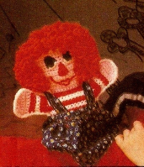 SWEET Cute Sara Hand Puppet/Crochet Pattern INSTRUCTIONS ONLY