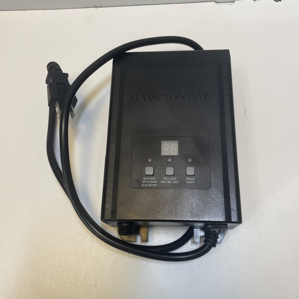 Hampton Bay 60w Digitial Transformer Black