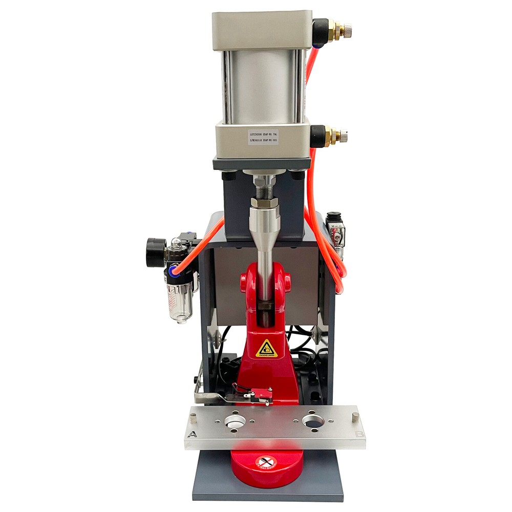 110V Pneumatic Badge Machine Circular Rectangular Heart-shaped Badge Making