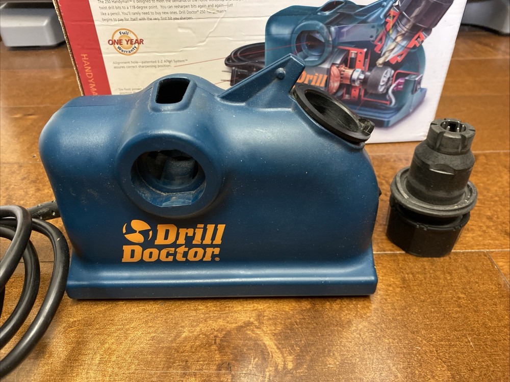 Drill Doctor Model 250 Handyman Drill Bit Sharpener USA Made