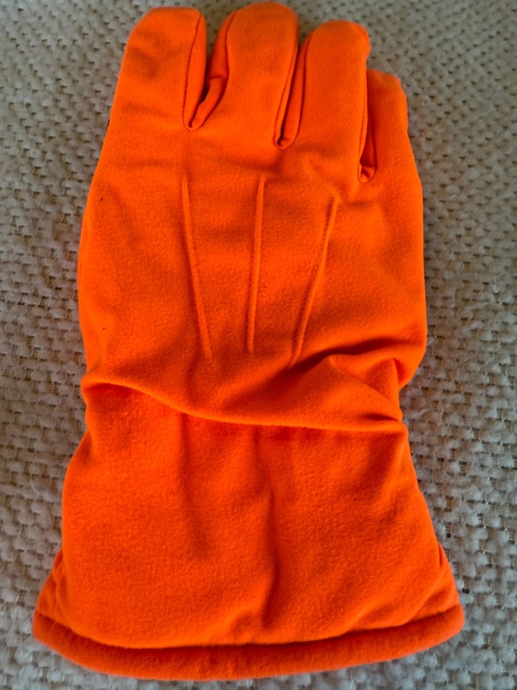 Orange Waterproof Hunting Gloves